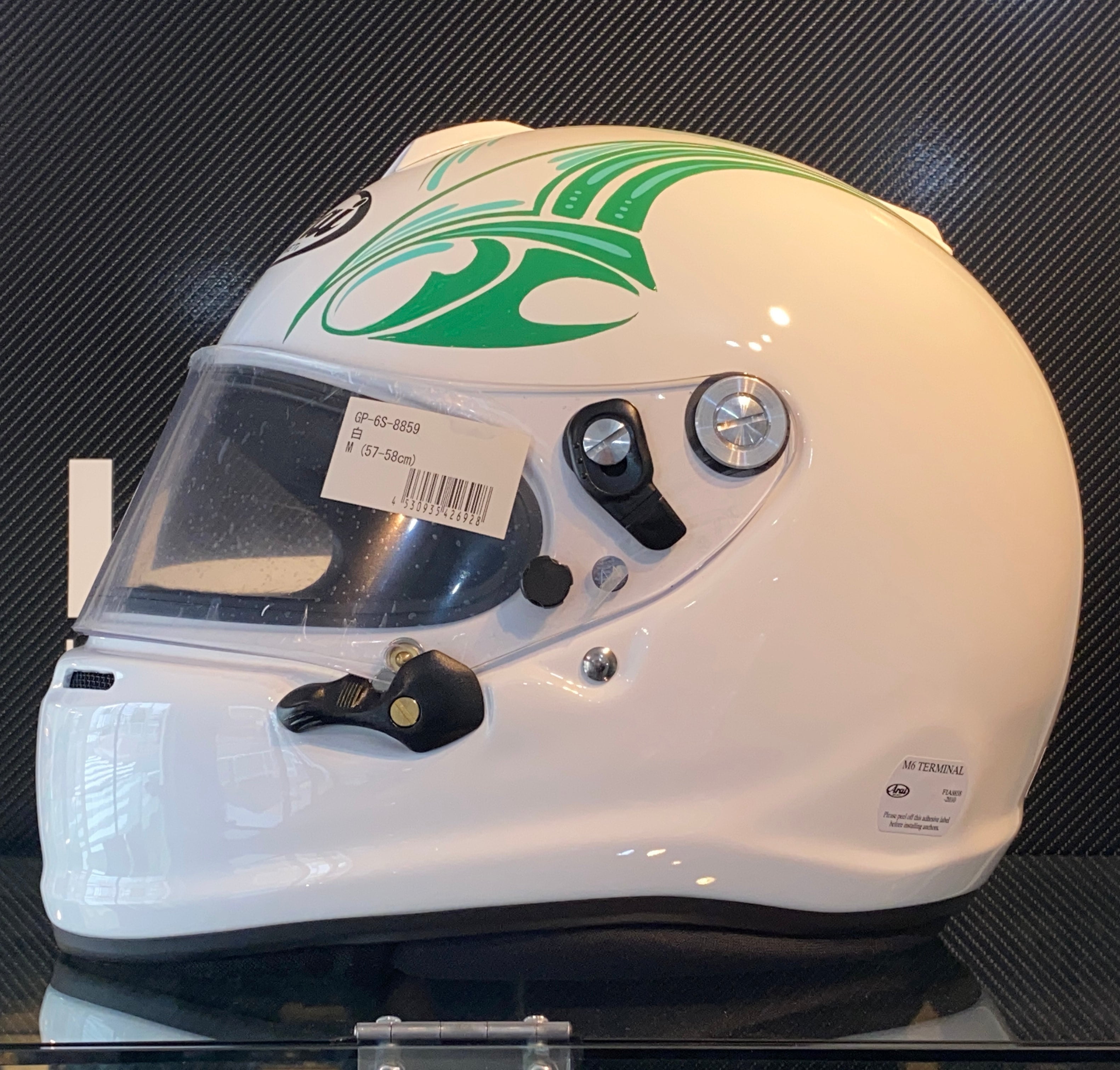 Arai GP-6S 白Mサイズ (57-58cm)