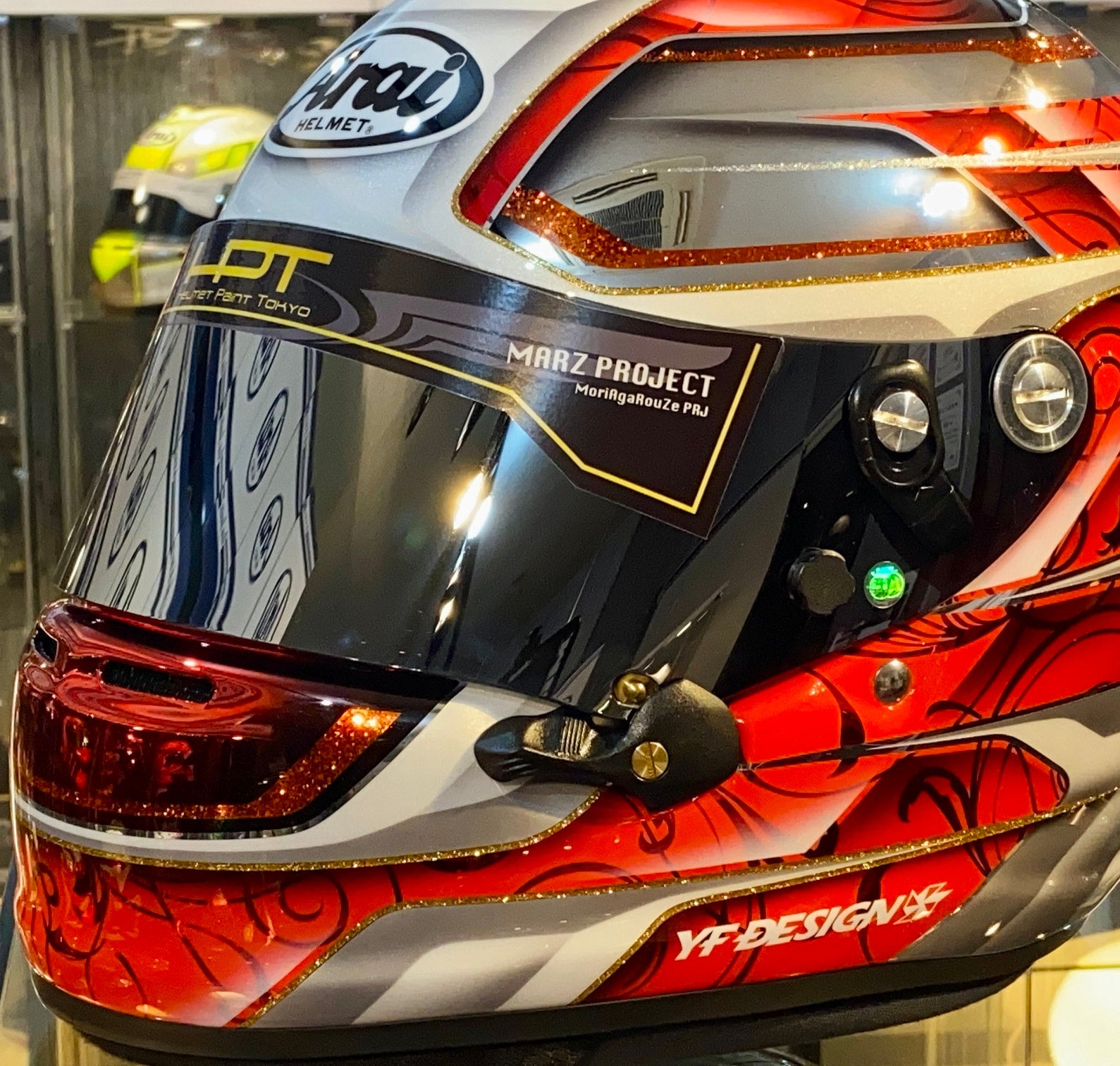 Arai製 GP-6 ミラーシールド | ヘルメットペイント東京公式販売