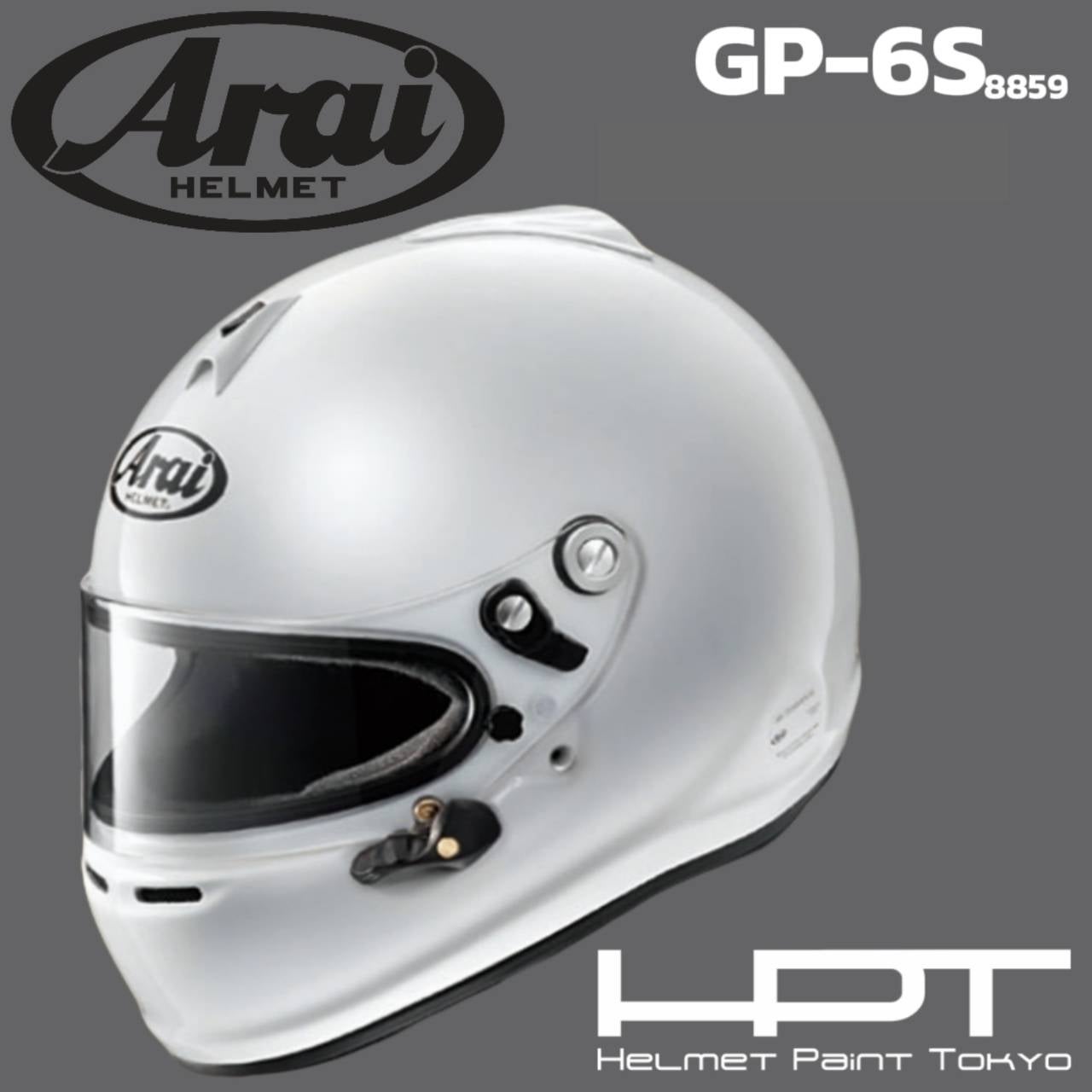 Arai GP-6S 8859 ヘルメット ペイント済み 【 L 59㎝】