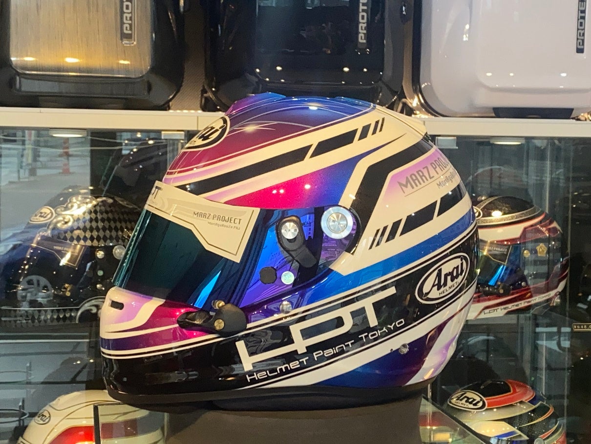 Arai GP-6S size L HPT-149 Original Paint Helmet 【Inquire for price】 | ヘルメット ペイント東京公式販売サイト