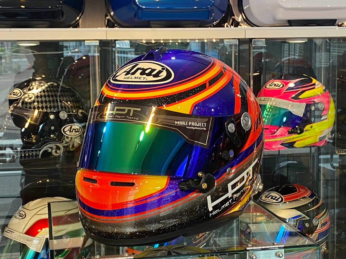 Arai GP-6S size L HPT-164 Original Paint Helmet 【Inquire for  price】価格は店舗にて表示中、ぜひご来店ください。 | ヘルメットペイント東京公式販売サイト