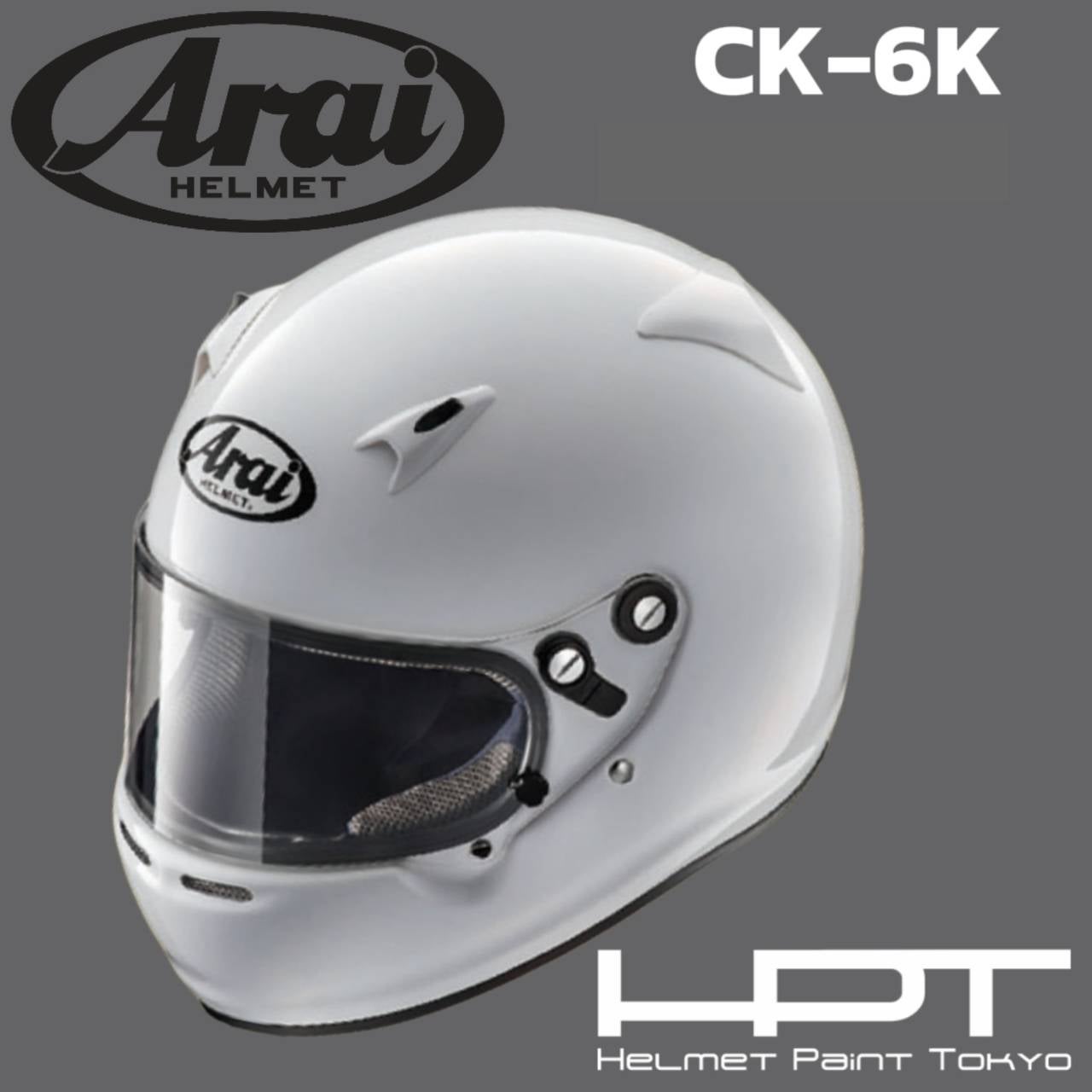 CK-6K Arai（アライ）ジュニアカート用ヘルメット | ヘルメットペイント東京公式販売サイト